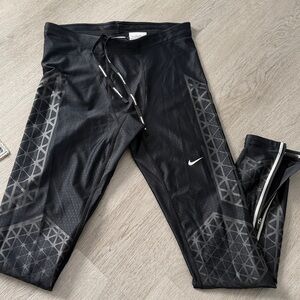 DriFit Men’s Nike Running Leggings- Size M